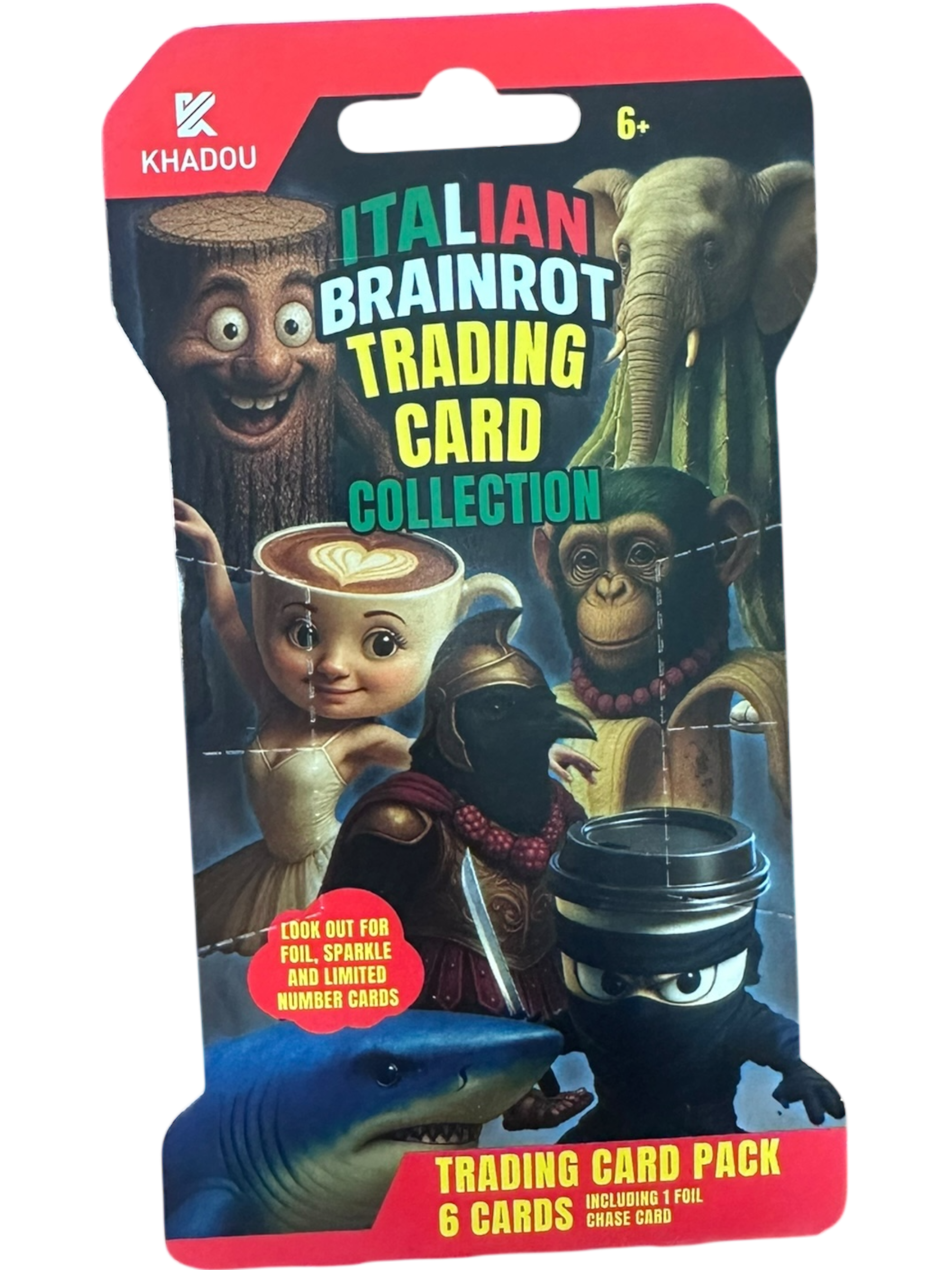 skifidol brainrot ブレインロットカード　4BOX（12パック） Italian Brainrot Trading Card Hobby Pack | GameStop