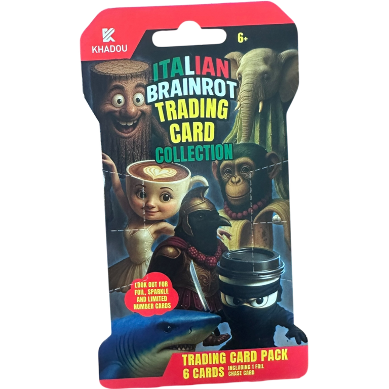 skifidol brainrot ブレインロットカード　4BOX（12パック） Italian Brainrot Trading Card Hobby Pack | GameStop