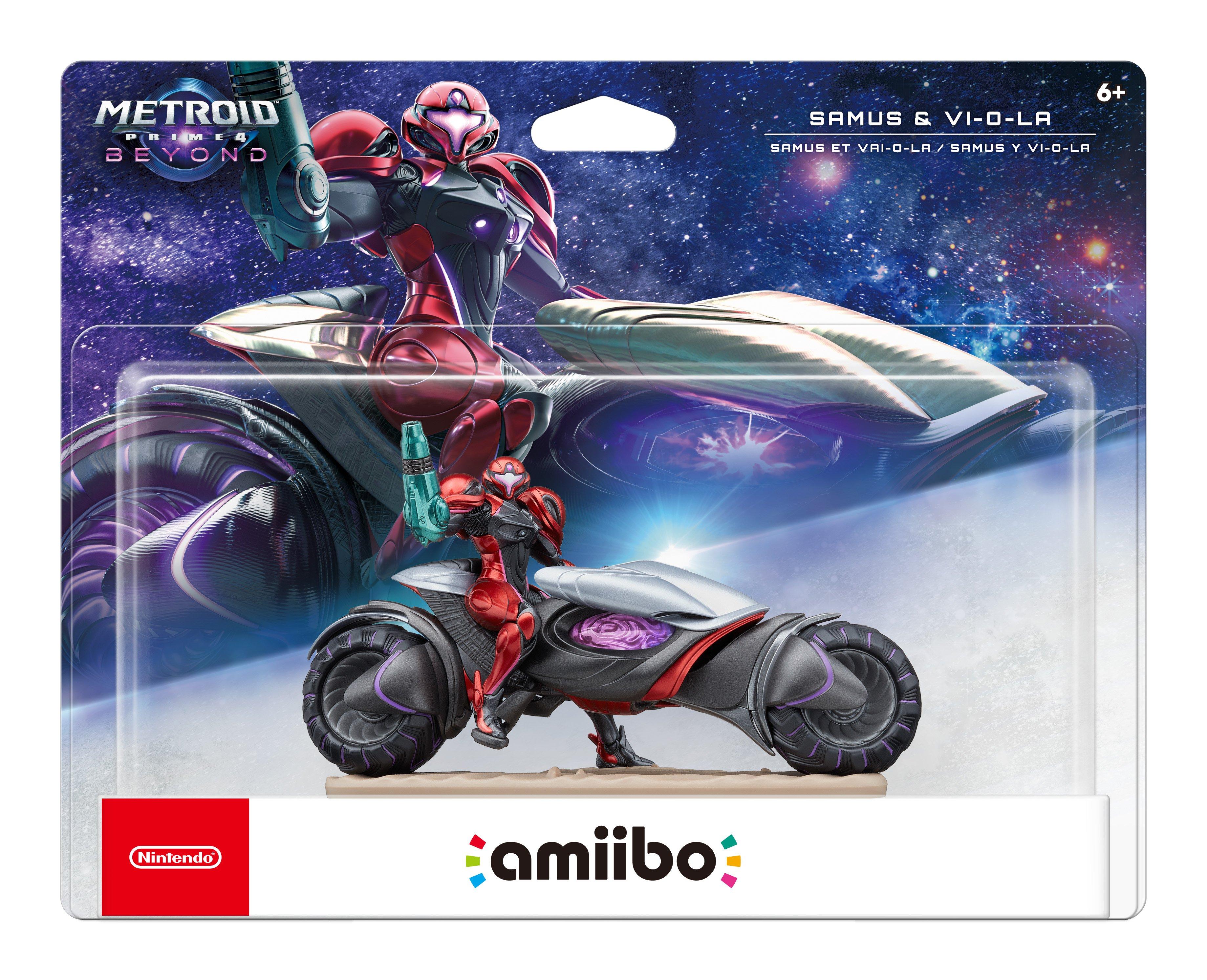Nintendo Metroid Prime 4: Beyond Series Samus and Vi-O-La amiibo