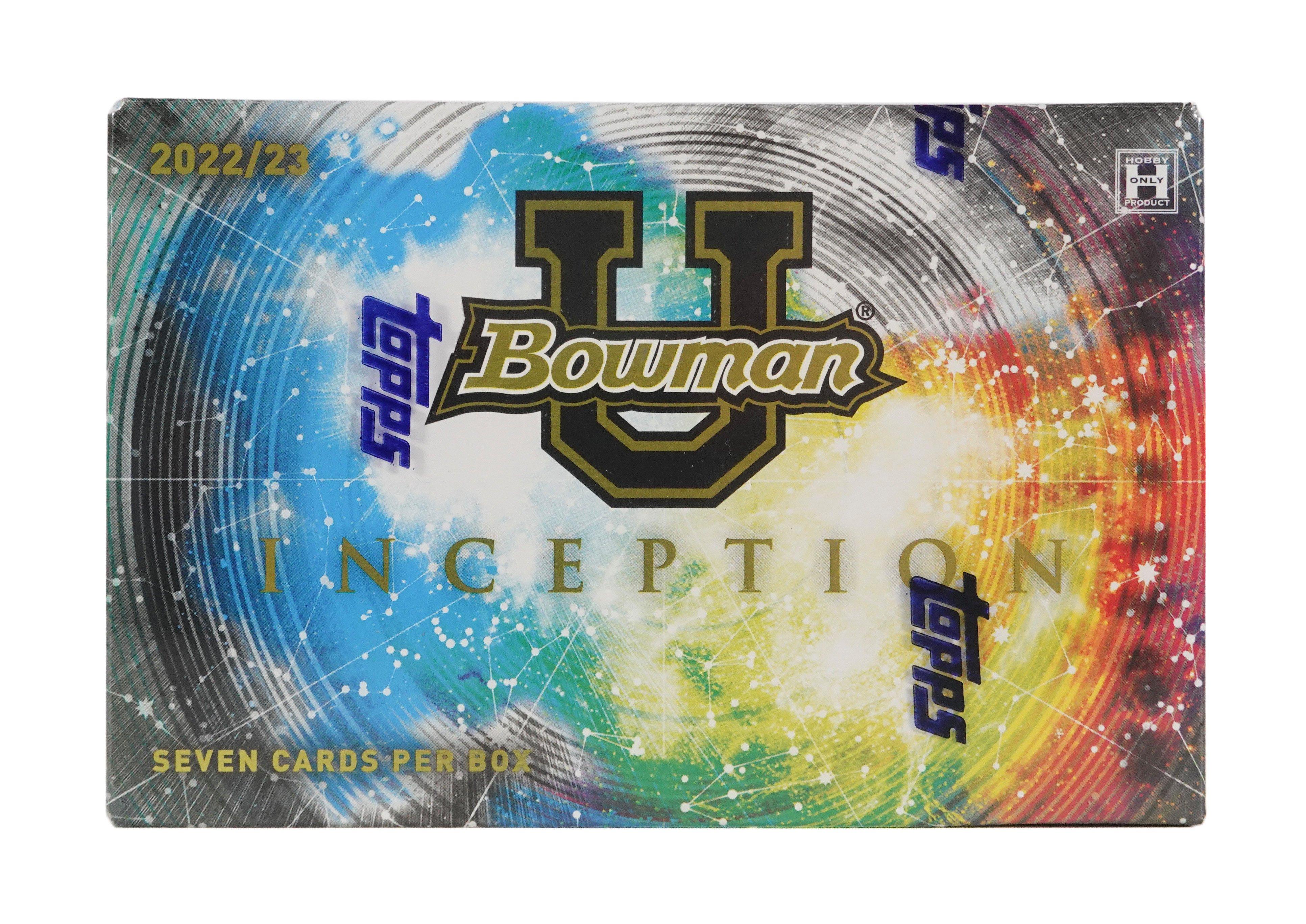2022-23 Bowman University Inception Hobby Box | GameStop