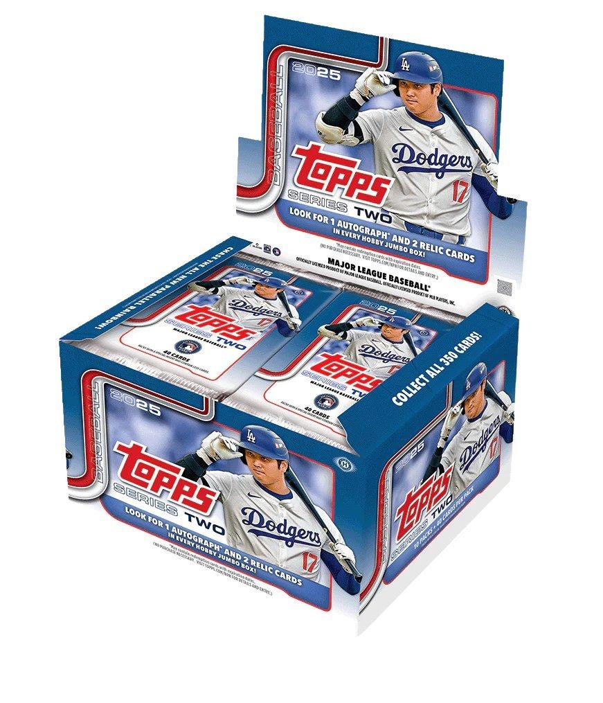 2025 Topps MLB Series 2 Baseball Hobby Jumbo Box | GameStop
