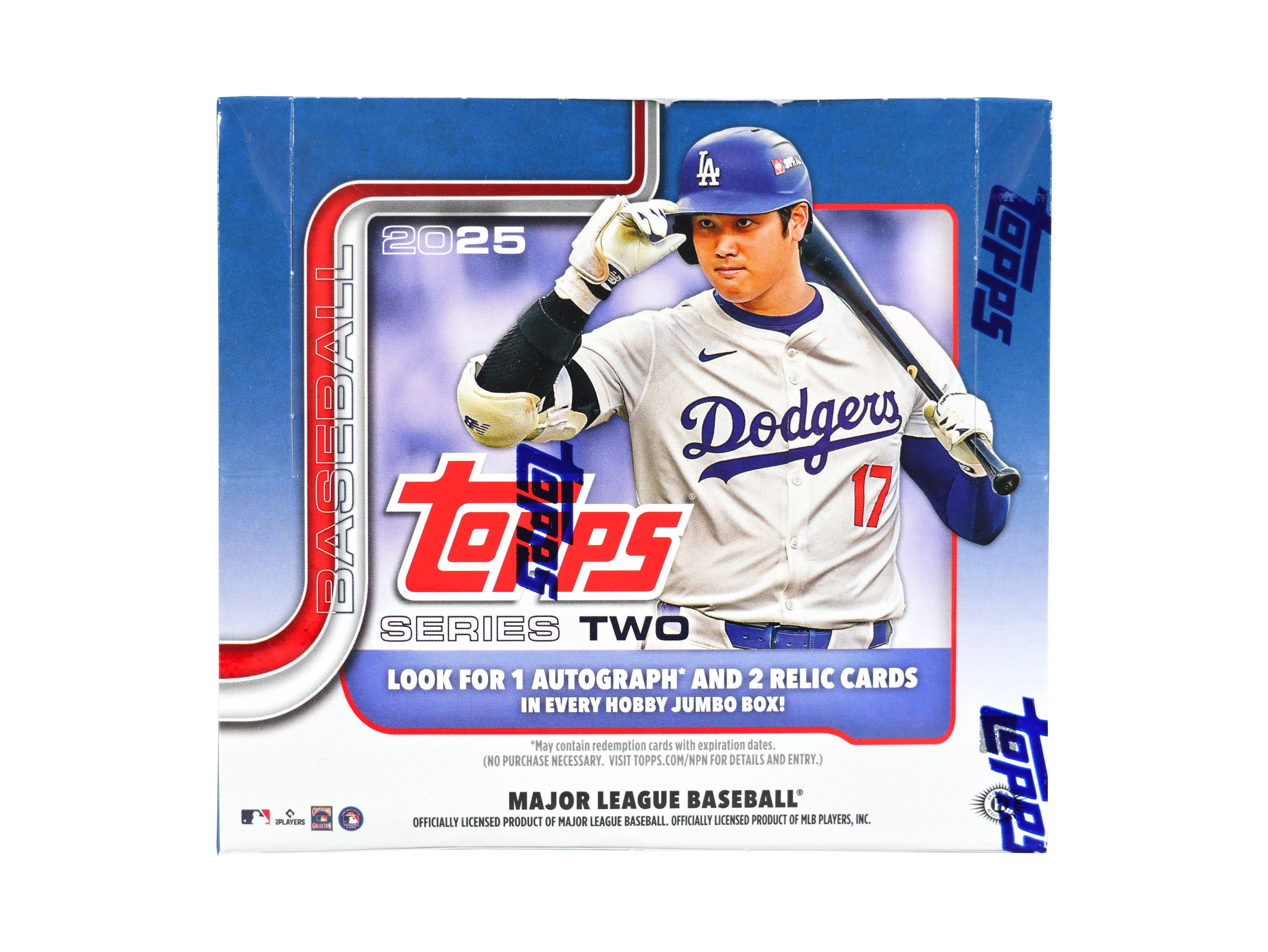 2025 Topps Series 2 MLB Baseball Hobby Jumbo Box | GameStop