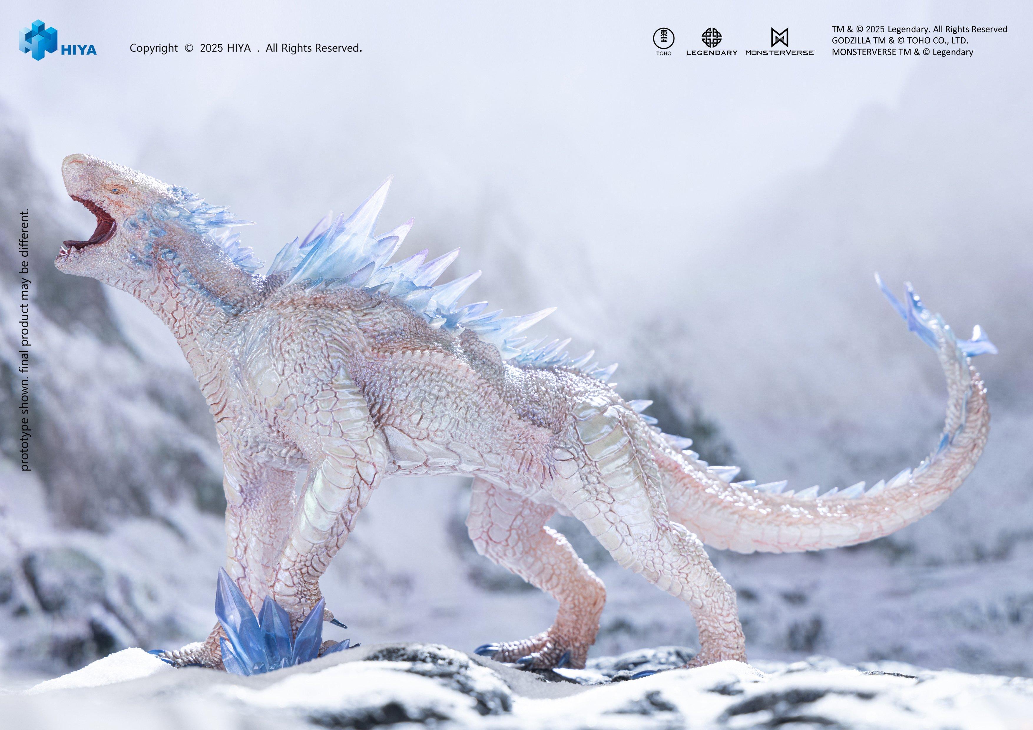 Hiya Toys Godzilla x Kong The New Empire Shimo Evolved Translucent Ver. 6.5-in statue