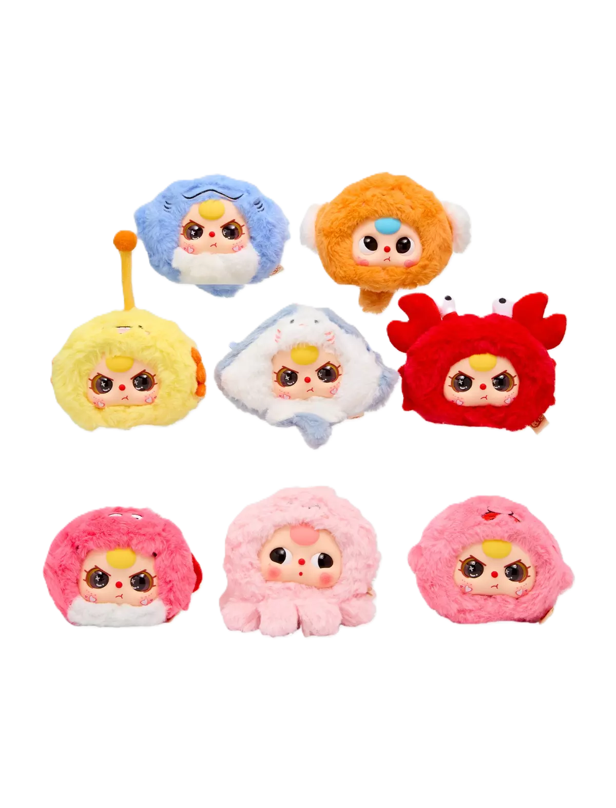 Baby three ぬいぐるみセットver ocean Baby Three Romantic Ocean Plush Series Blind Box (Styles May Vary