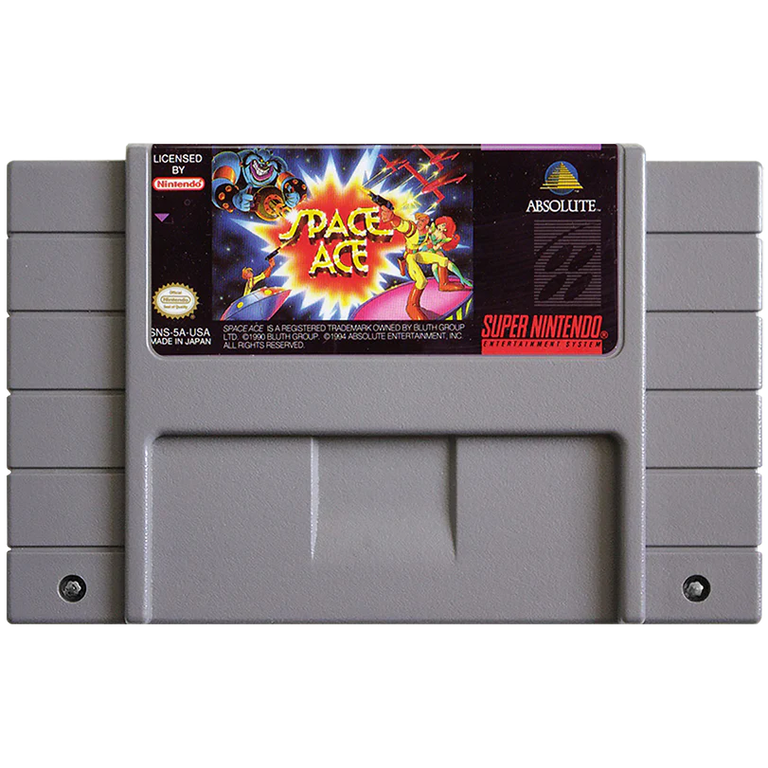 Space Ace - Super Nintendo (SNES)