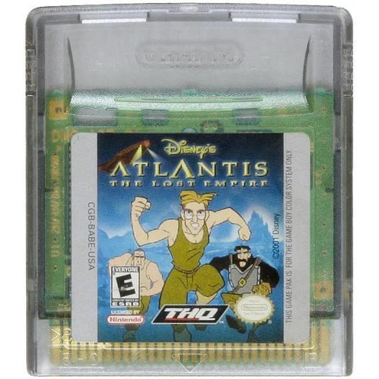 Atlantis: The Lost Empire - Game Boy Color