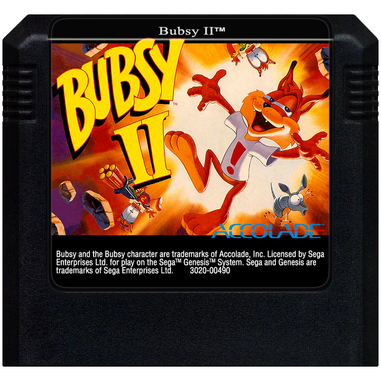 Bubsy II - Sega Genesis
