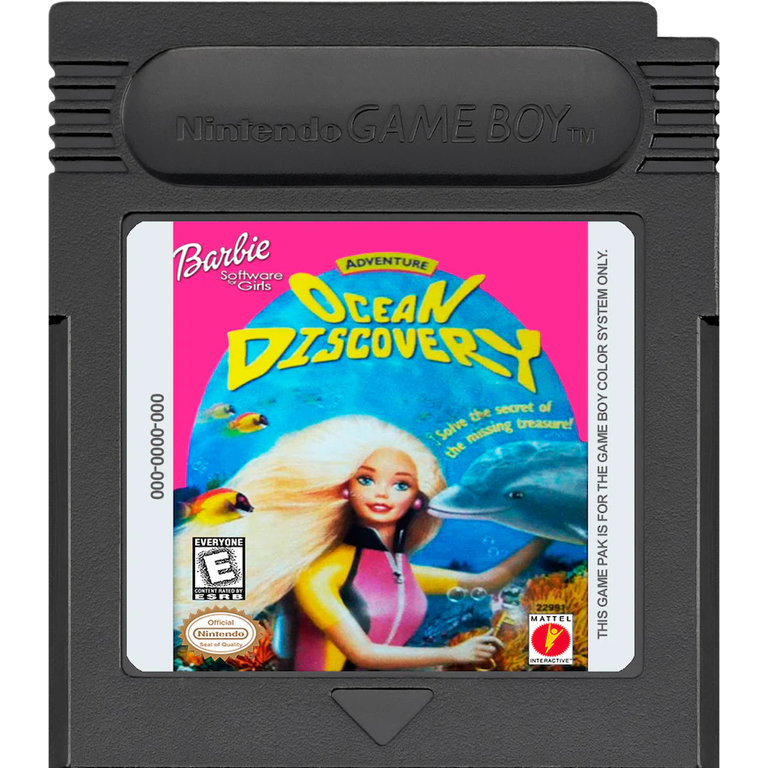 Barbie: Ocean Discovery - Game Boy Color