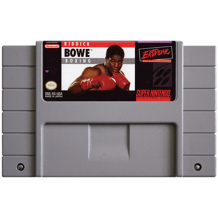 Riddick Bowe Boxing - Super Nintendo (SNES)