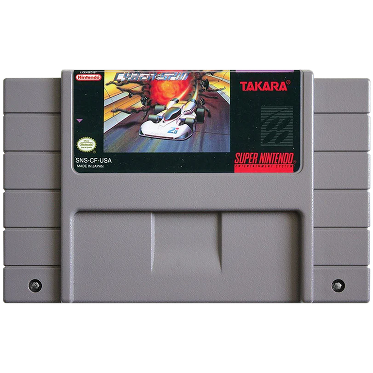 Cyber Spin - Super Nintendo (SNES)