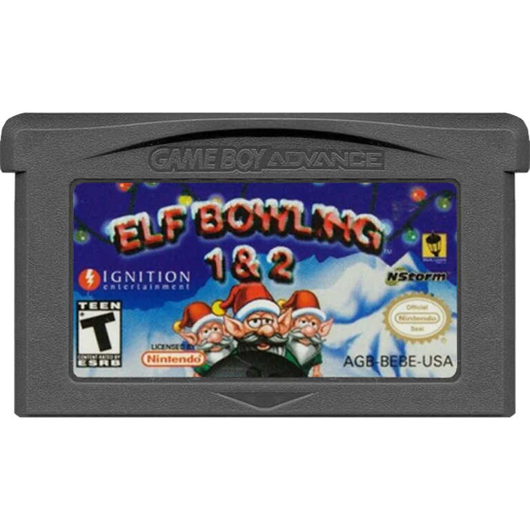 Elf Bowling 1 and 2 - Game Boy Advance