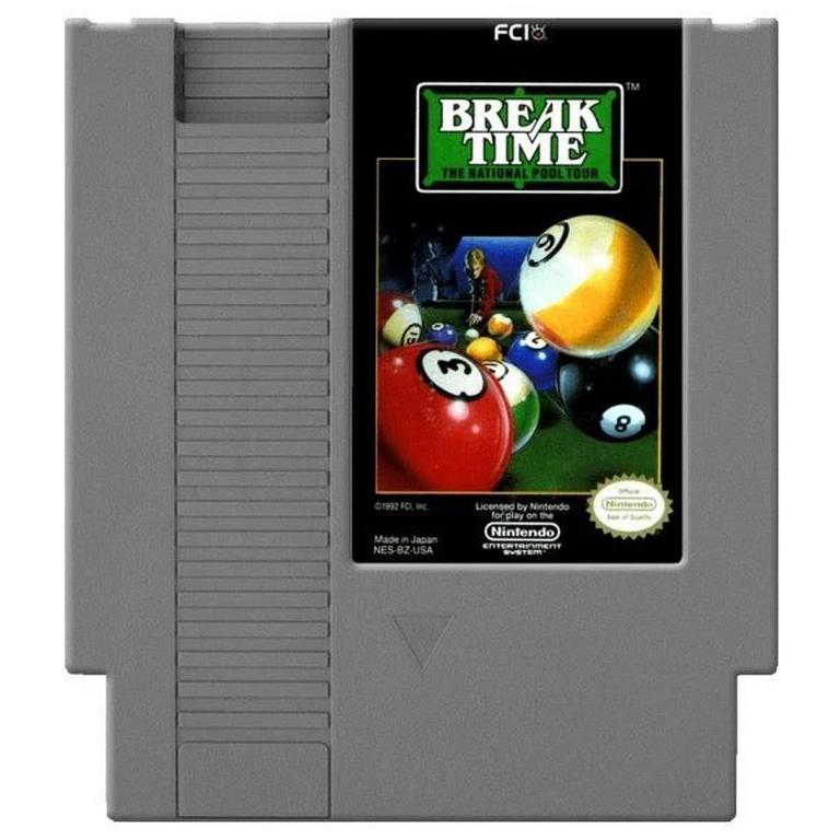 Break Time: The National Pool Tour - Nintendo (NES)