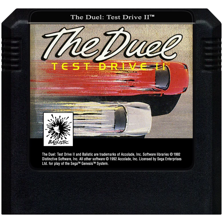 The Duel: Test Drive II - Sega Genesis
