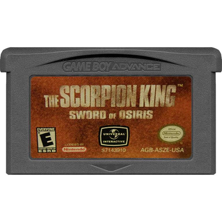 The Scorpion King: Sword of Osiris - Game Boy Advance