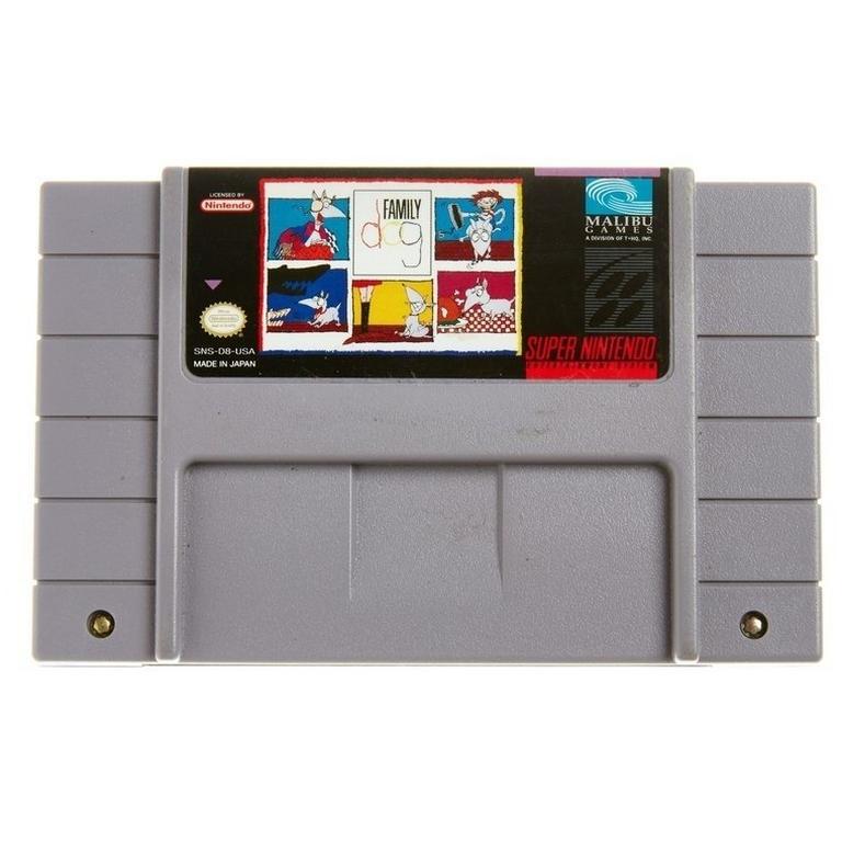 Family Dog - Super Nintendo (SNES)