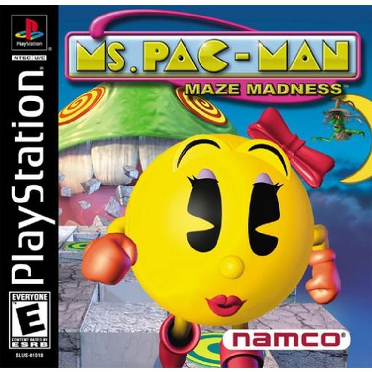 Ms. Pac-Man: Maze Madness - PlayStation 1