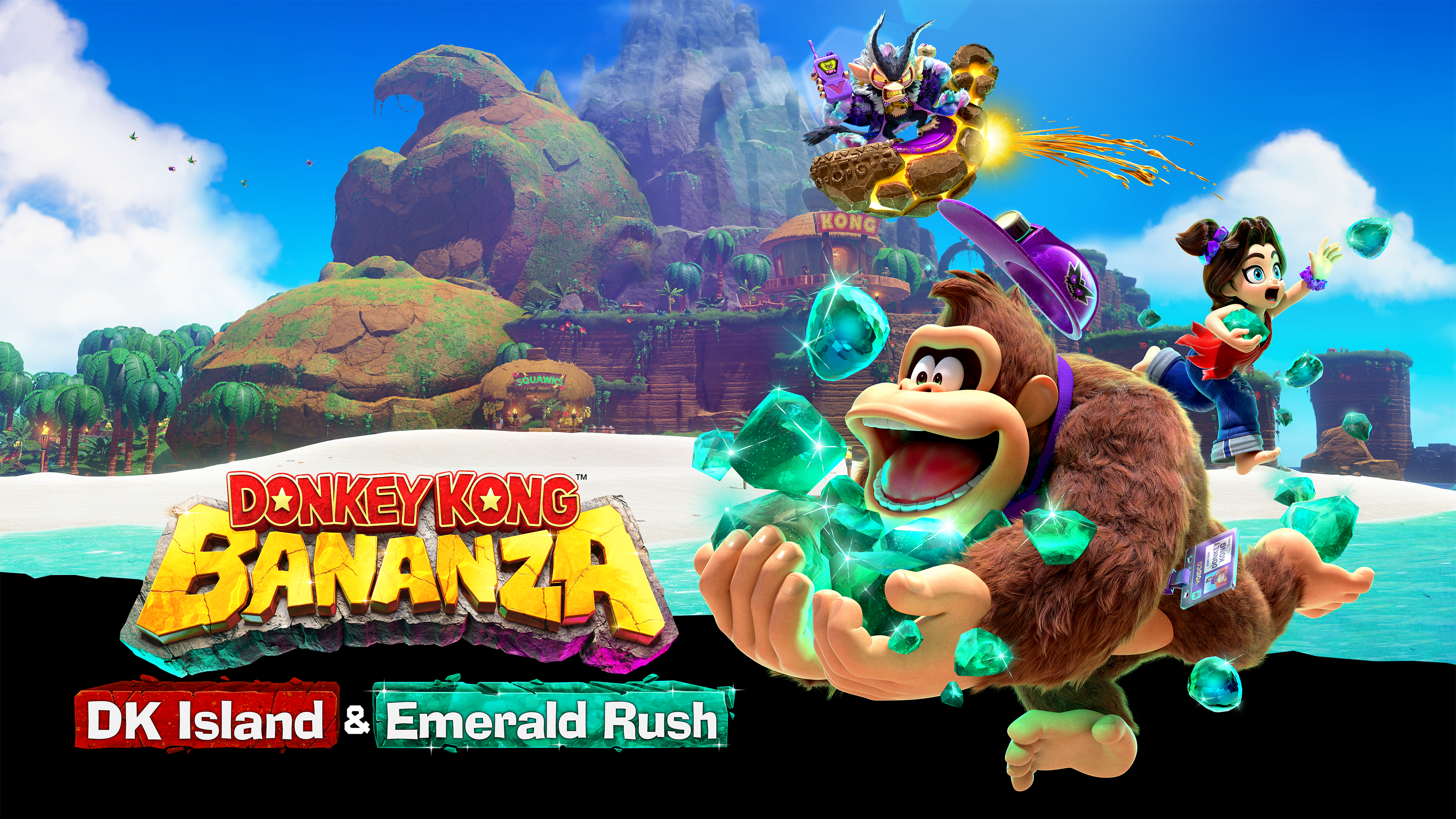 Donkey Kong Bananza: DK Island and Emerald Rush DLC - Nintendo Switch 2