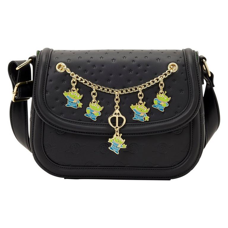 Loungefly Disney Pixar Toy Story 5 Aliens Charm Crossbody Bag