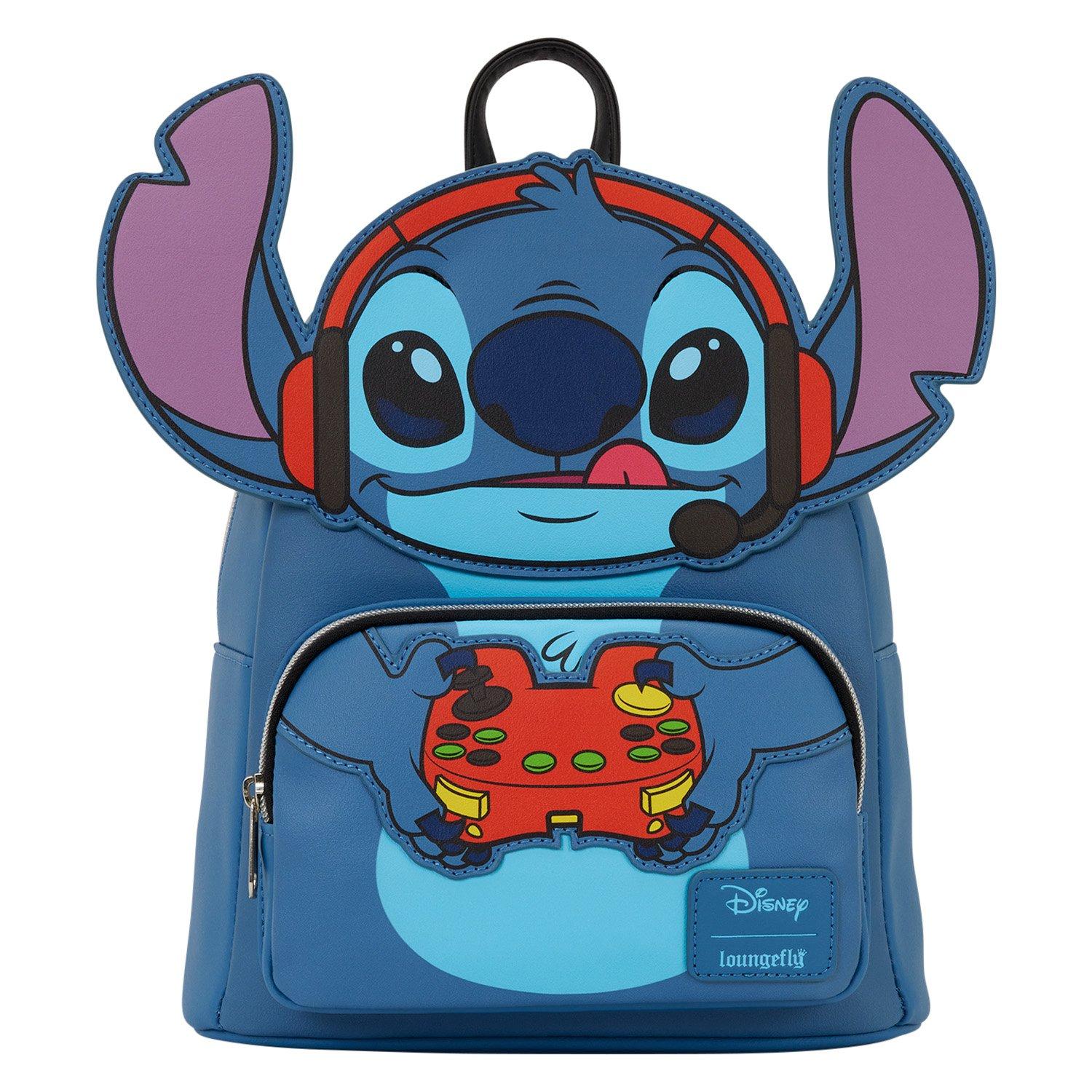 Loungefly Disney Gamer Stitch Mini Backpack GameStop Exclusive