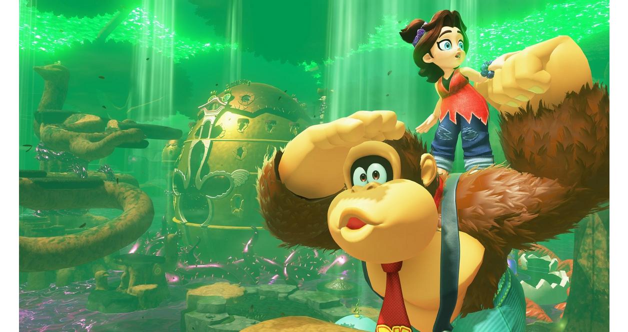 Donkey Kong Bananza Bundle (Game, Donkey Kong Island, and Emerald