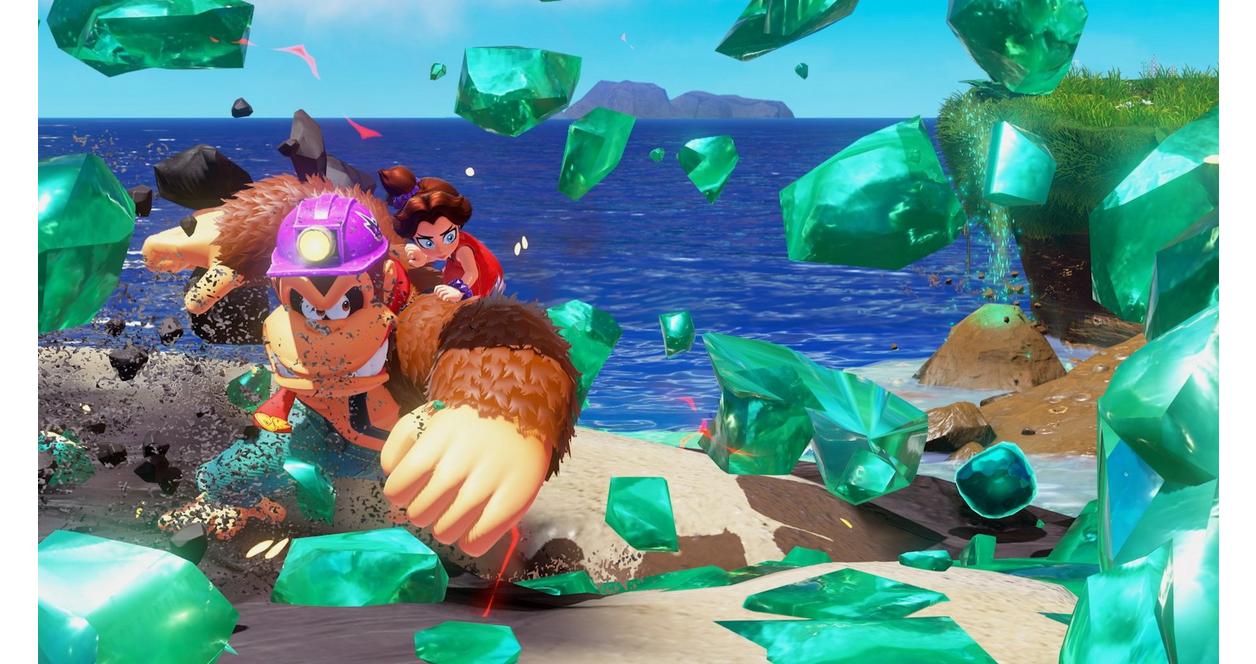 Donkey Kong Bananza Bundle (Game, Donkey Kong Island, and Emerald