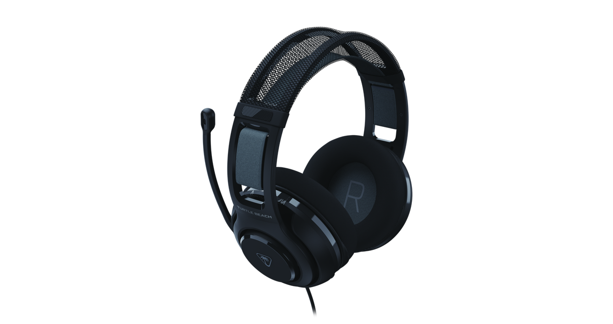 Turtle Beach Atlas 200 Wired Multiplatform Gaming Headset (Black) for Xbox, PlayStation, PC
