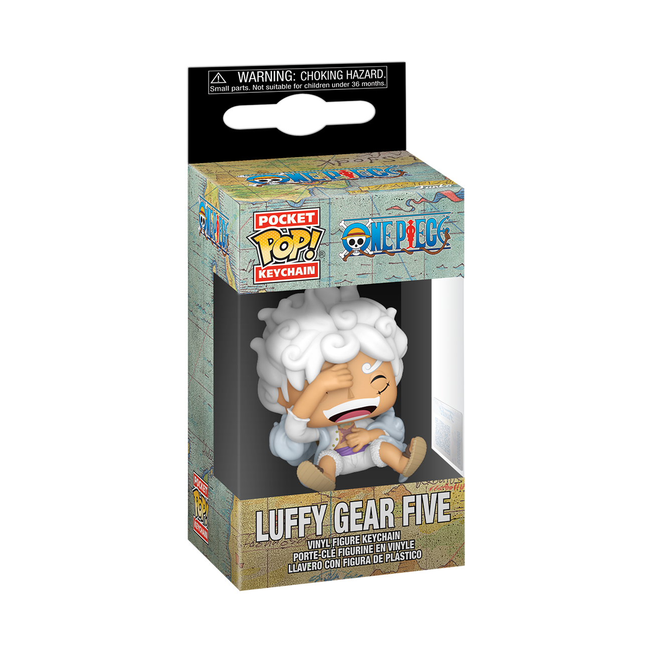 Funko POP! Keychain One Piece Luffy Gear Five 4-in Vinyl Figure GameStop Exclusive