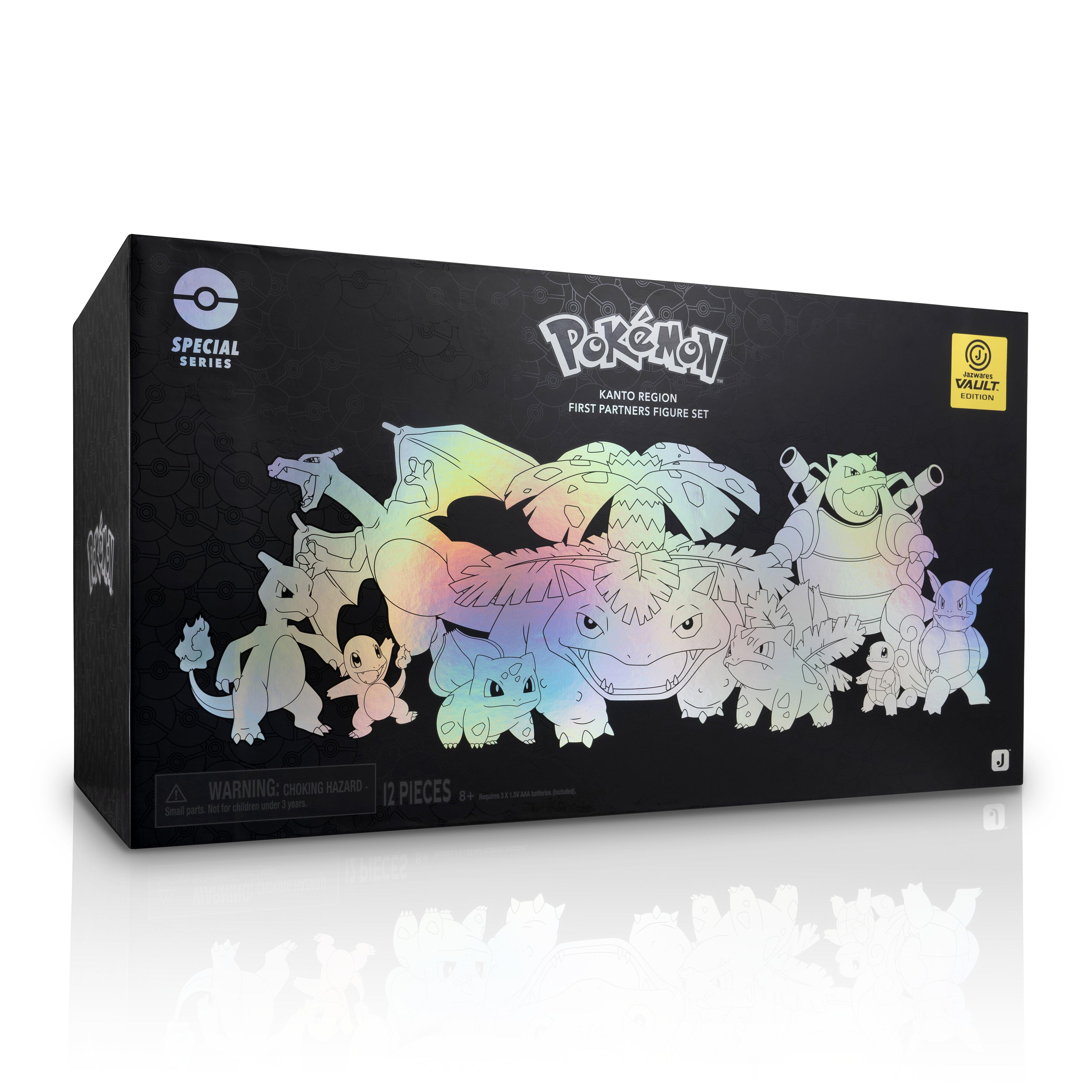 Jazwares Pokemon Special Series Kanto First Partner Figure Set