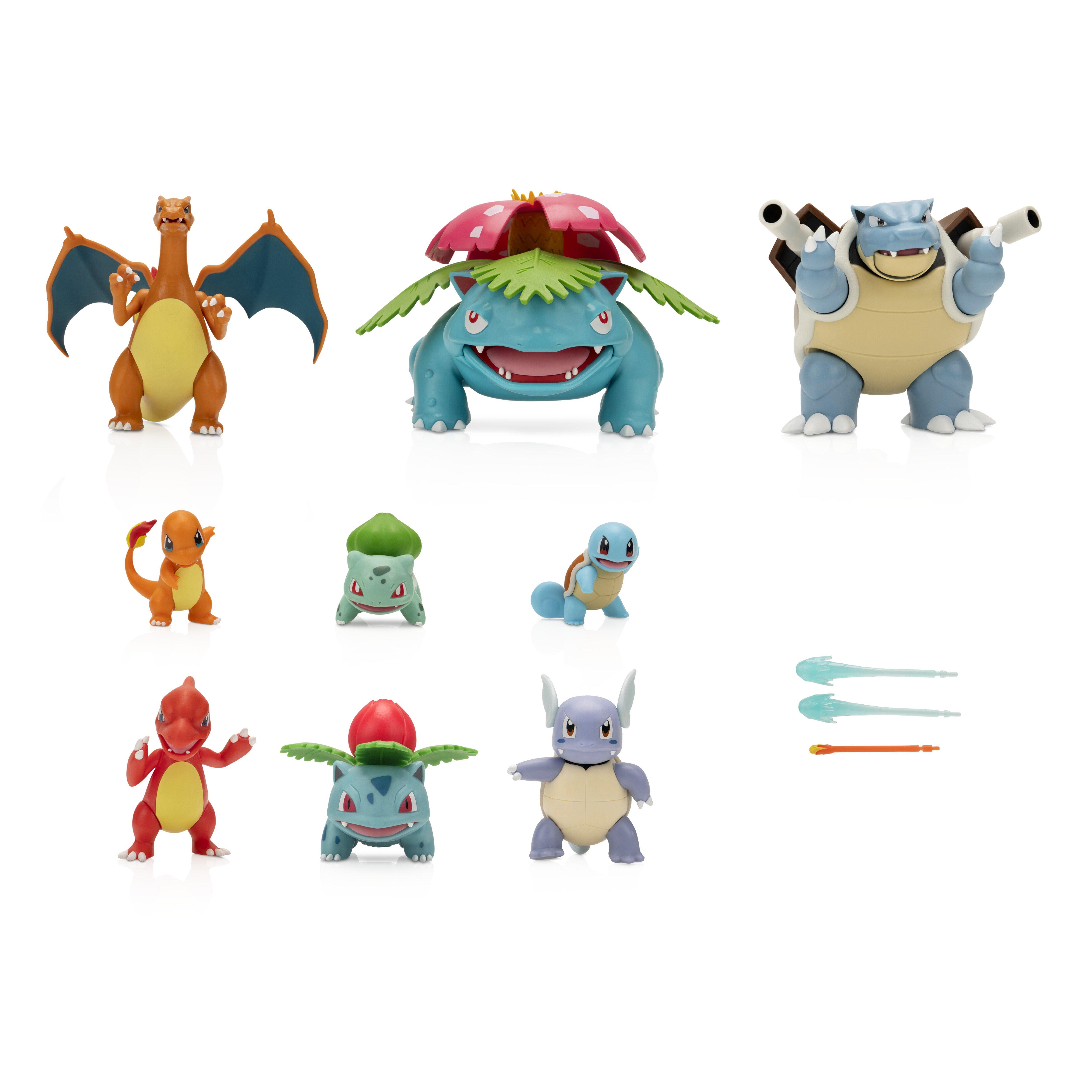 Jazwares Pokemon Special Series Kanto First Partner Figure Set
