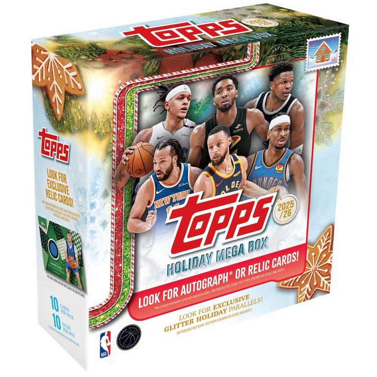 2025-26 Topps NBA Holiday Basketball Mega Box