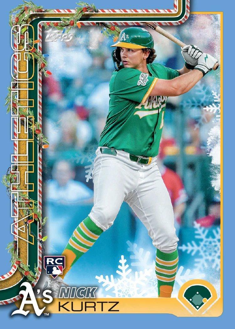2025 Topps Holiday MLB Baseball Mega Box
