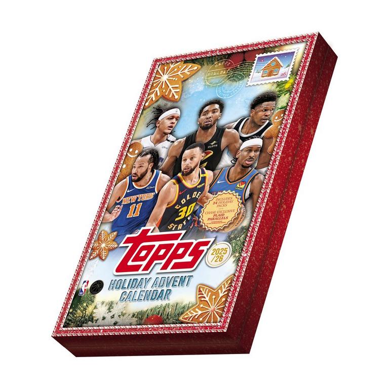 2025-26 Topps NBA Holiday Basketball Countdown Calendar