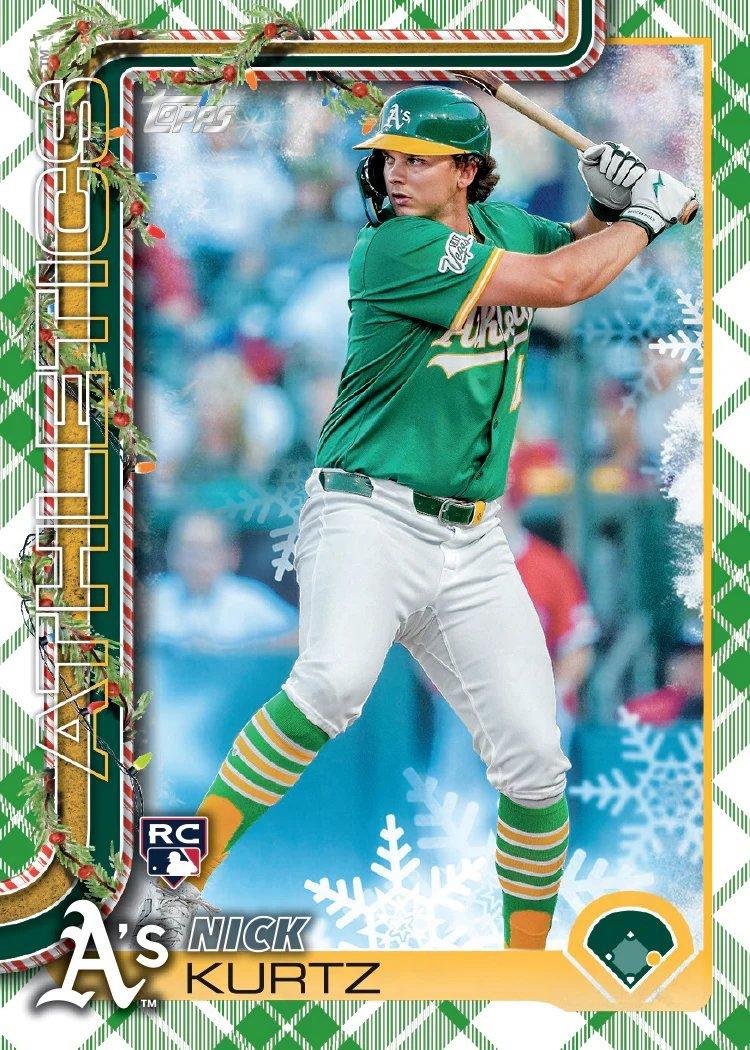 2025 Topps Holiday MLB Baseball Advent Calendar