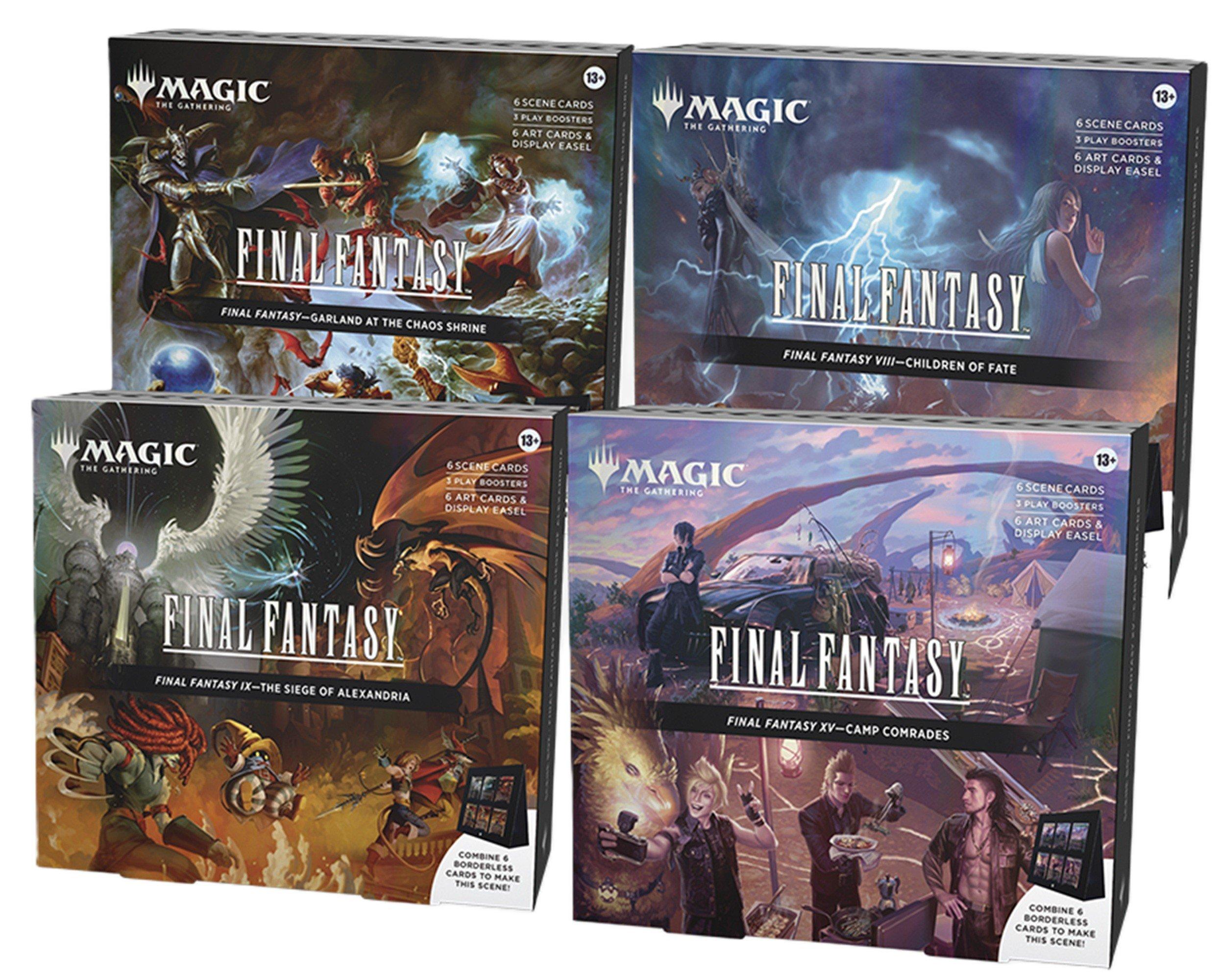Magic: The Gathering Final Fantasy Scene Box (Styles May Vary)