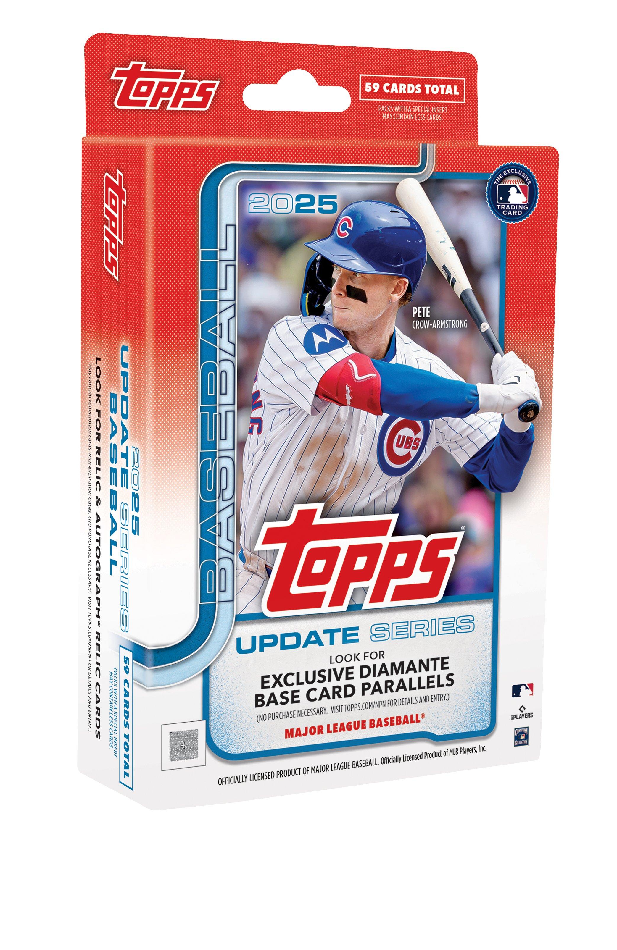 2025 Topps Baseball Update Series Hanger Box