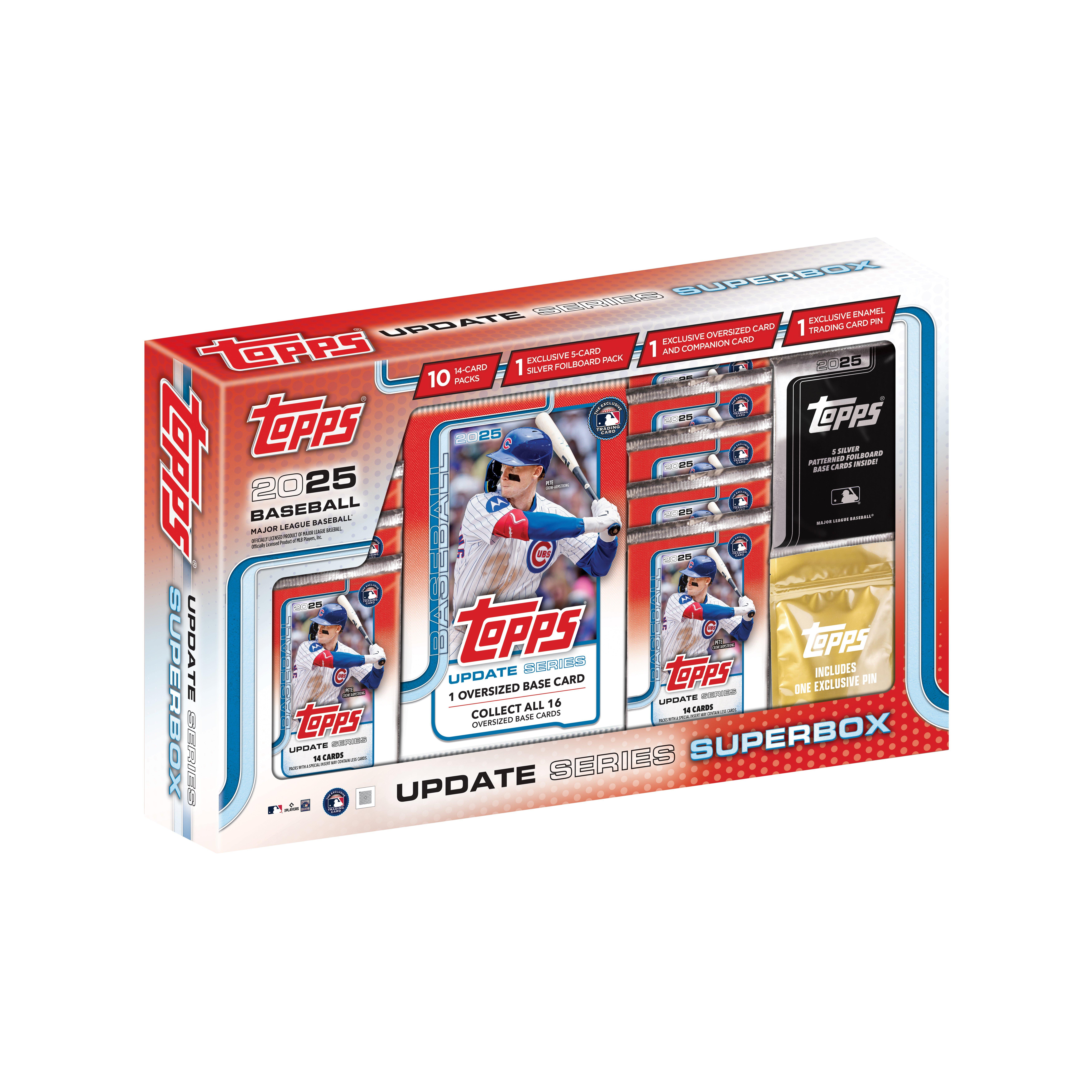 その他 Topps 2025 Update Series MLB box 2025 Topps MLB Baseball Update Series Super Box | GameStop