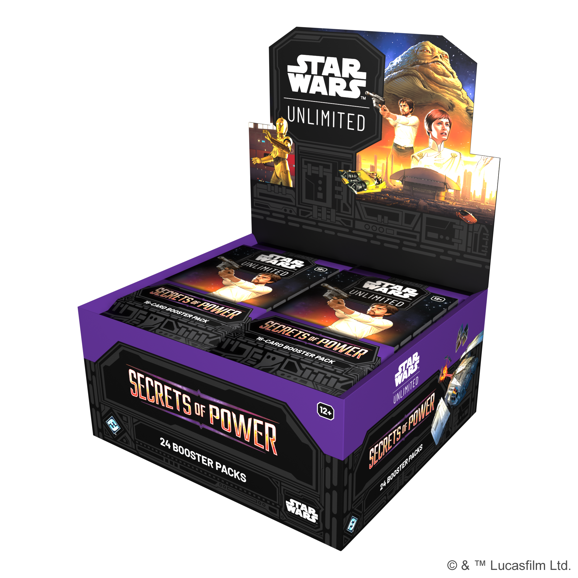 Star Wars: Unlimited TCG Secrets of Power: Booster Box (24 Boosters)