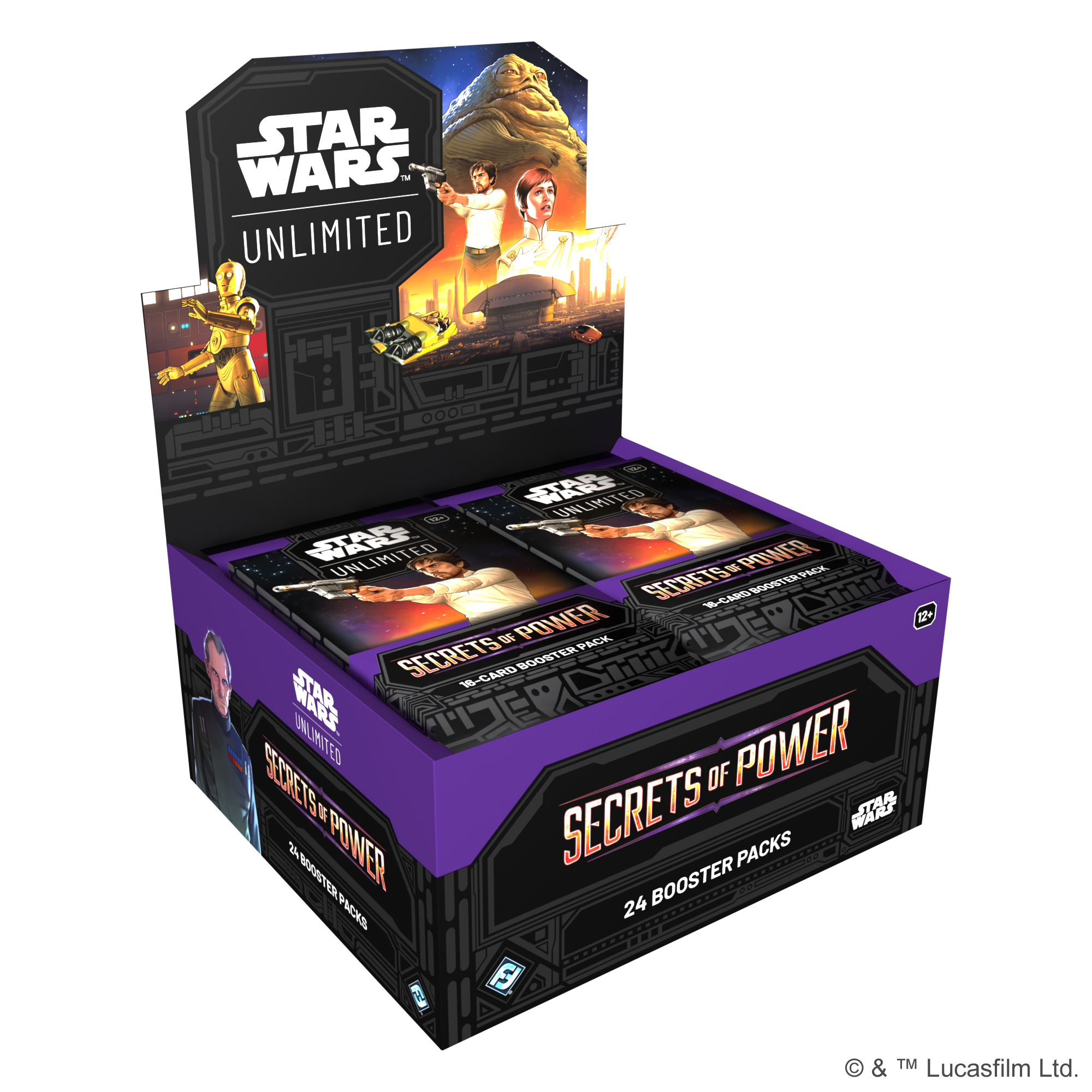 Star Wars: Unlimited TCG Secrets of Power: Booster Box (24 Boosters)
