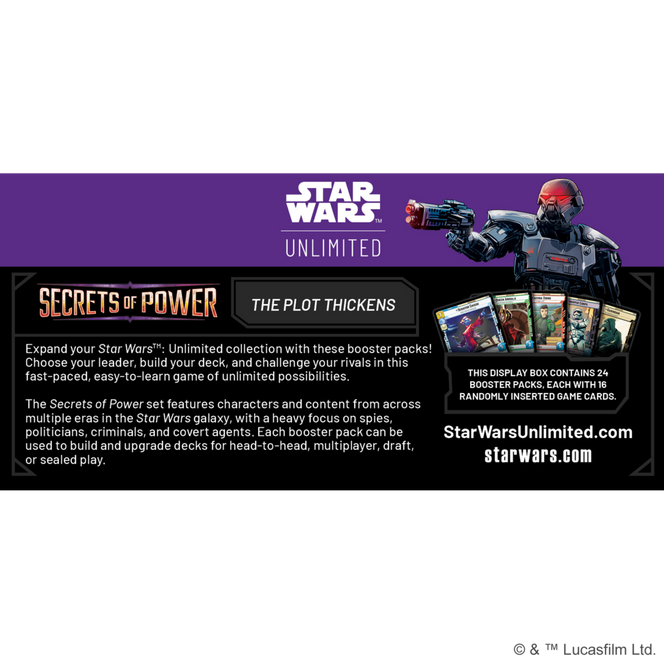 shop deals on star wars unlimited booster box Legends of the Force Pack and 1 shiny foil Secrets of Power Star Wars
