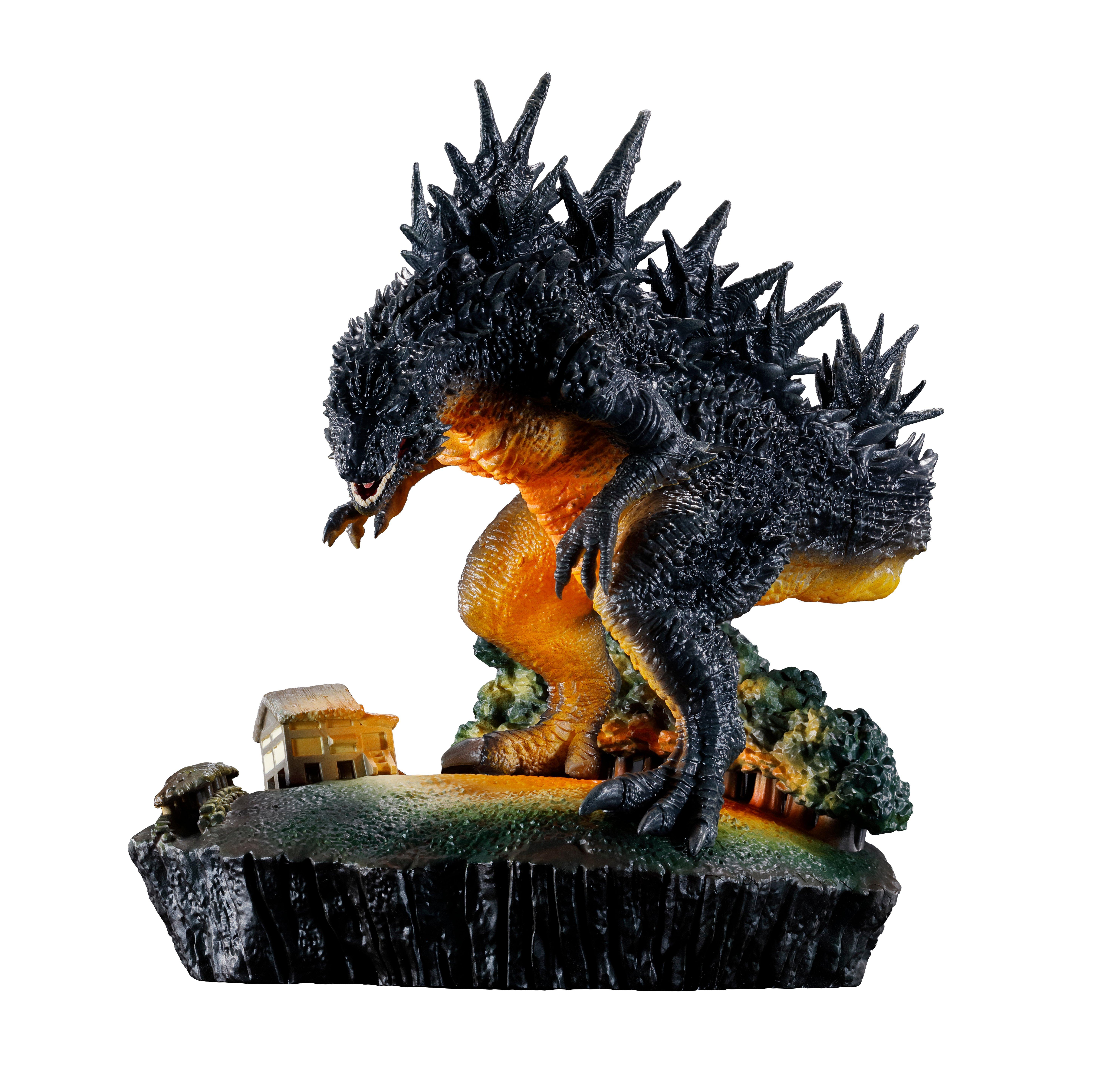 MegaHouse Godzilla 1.0 from 0 to 1 Petitrama EX Godzilla 3.3-in Figure (Styles May Vary)