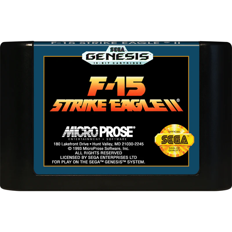 F-15 Strike Eagle II - Sega Genesis