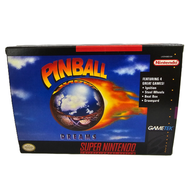 Pinball Dreams - Super Nintendo (SNES)