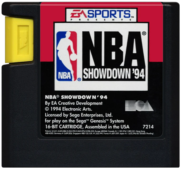 NBA Showdown 94 - Sega Genesis