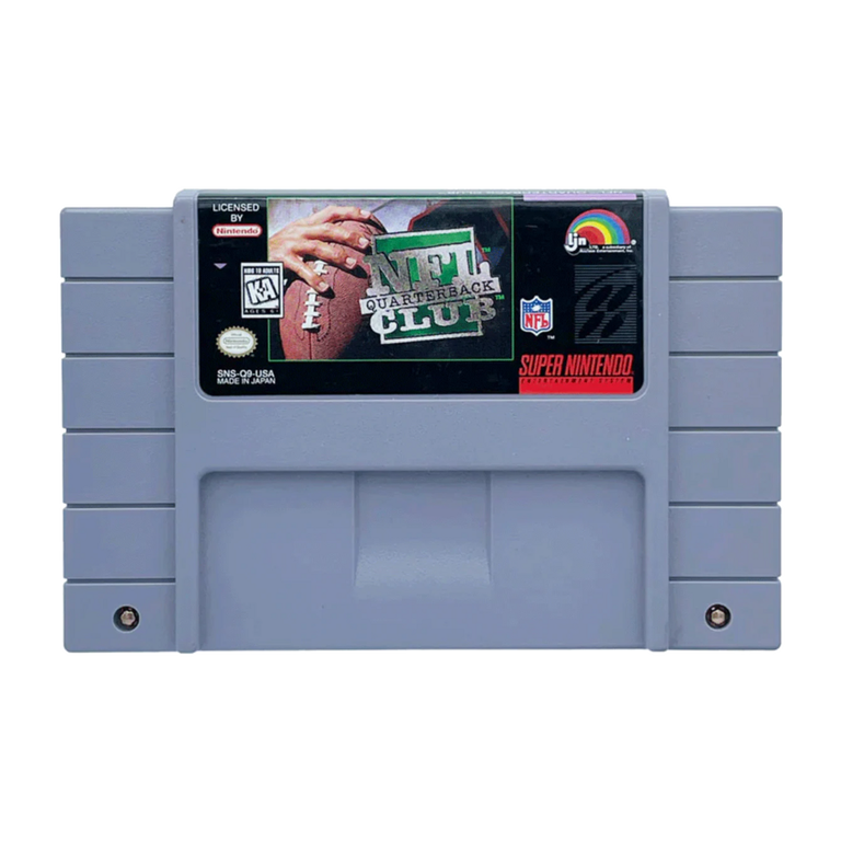NFL Quarterback Club - Super Nintendo (SNES) | Acclaim