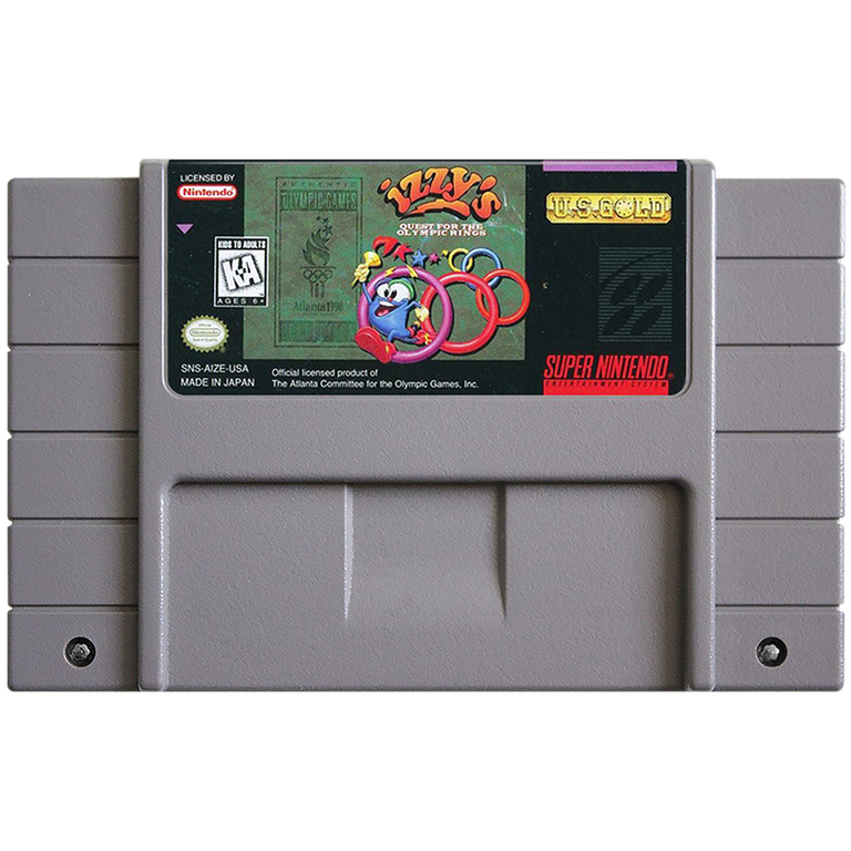 Izzy's Quest for the Olympic Rings - Super Nintendo (SNES)
