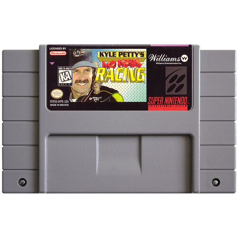 Kyle Petty's No Fear Racing - Super Nintendo (SNES)