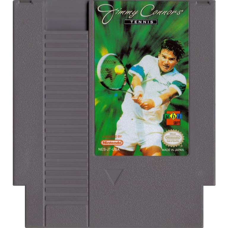 Jimmy Connors Tennis - Nintendo (NES)