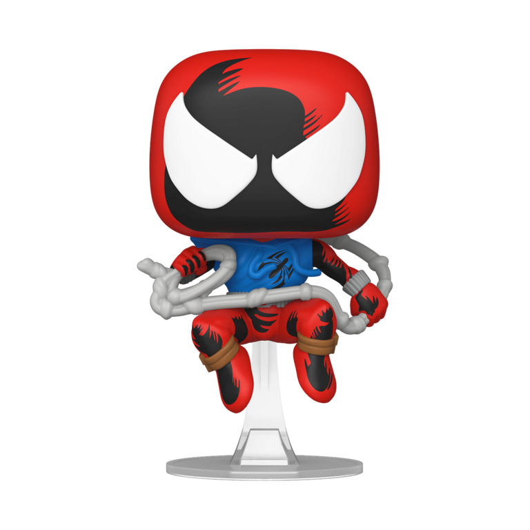 Funko POP! Marvel: Spider-Man Scarlet Spider 4.2-in Vinyl Figure Bobblehead GameStop Exclusive