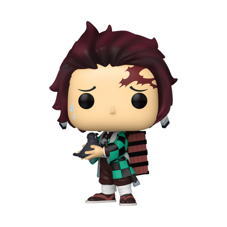 Funko POP! Animation: Tanjiro Kamado with Crow 4.5-in Vinyl Figure