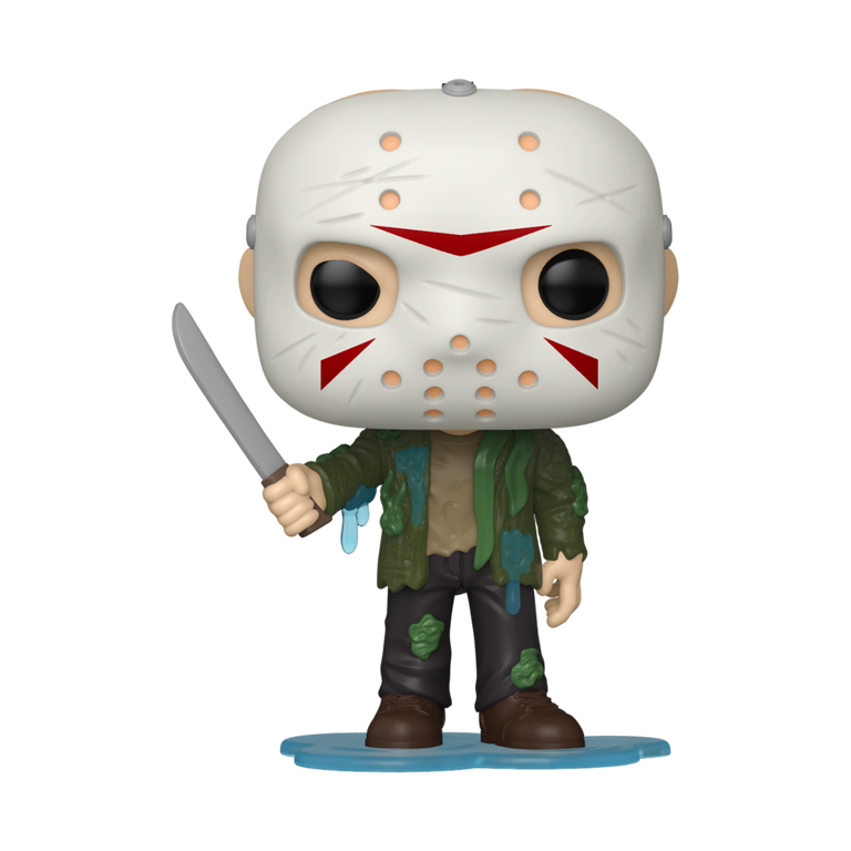 Funko POP! Movies: Friday the 13th Jason (Waterlogged) 3.9-in Vinyl Figure GameStop Exclusive